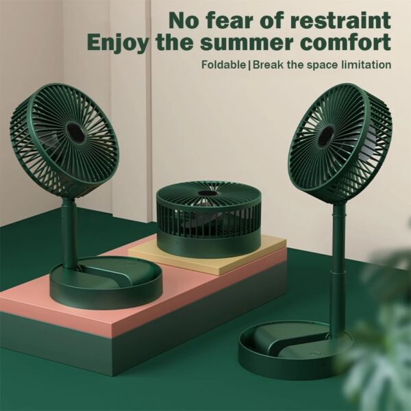 Rechargeable Folding Fan - Image 2