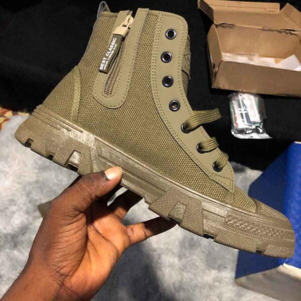 Top Grade Men Canvas Boots - Image 3