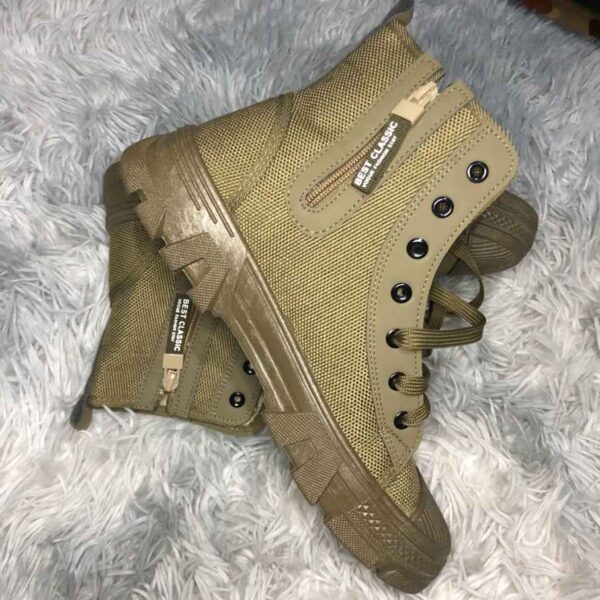 Top Grade Men Canvas Boots