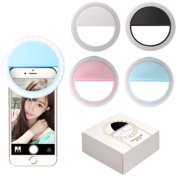 Phone Hook Selfie Ring Light