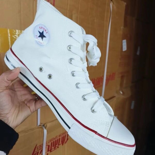 Clean White Quality Converse - Image 2